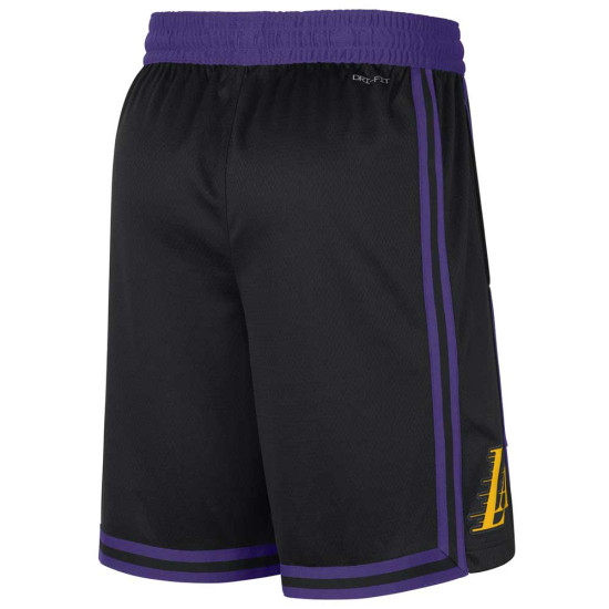 Nike Ανδρικό σορτς Los Angeles Lakers City Edition Dri-FIT NBA Swingman Shorts